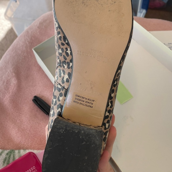 LK Bennet Animal Print Flats - Picture 8 of 8